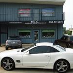 Mercedes SL window tint