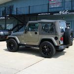 Jeep Wrangler with 20" XD Hoss wheels and Nitto Terra Grappler tires.