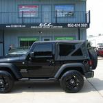 Jeep Wrangler with 18" XD Rockstar wheels and Nitto Terra Grappler tires