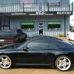 Porsche Carrera S window tint