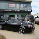 2011 Acura TL with 20" Hipnotic C-note wheels and BFG tires