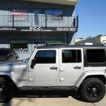 Jeep Sahara w/18" XD Rockstar wheels & Nitto Terra Grappler tires.