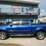 Llumar window tint on a Toyota Tundra