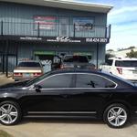 VW Passat with window tint