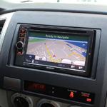 Toyota Tacoma with Kenwood DVD Nav system and backup camera