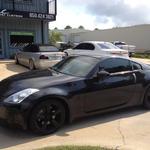 Nissan 350Z with window tint